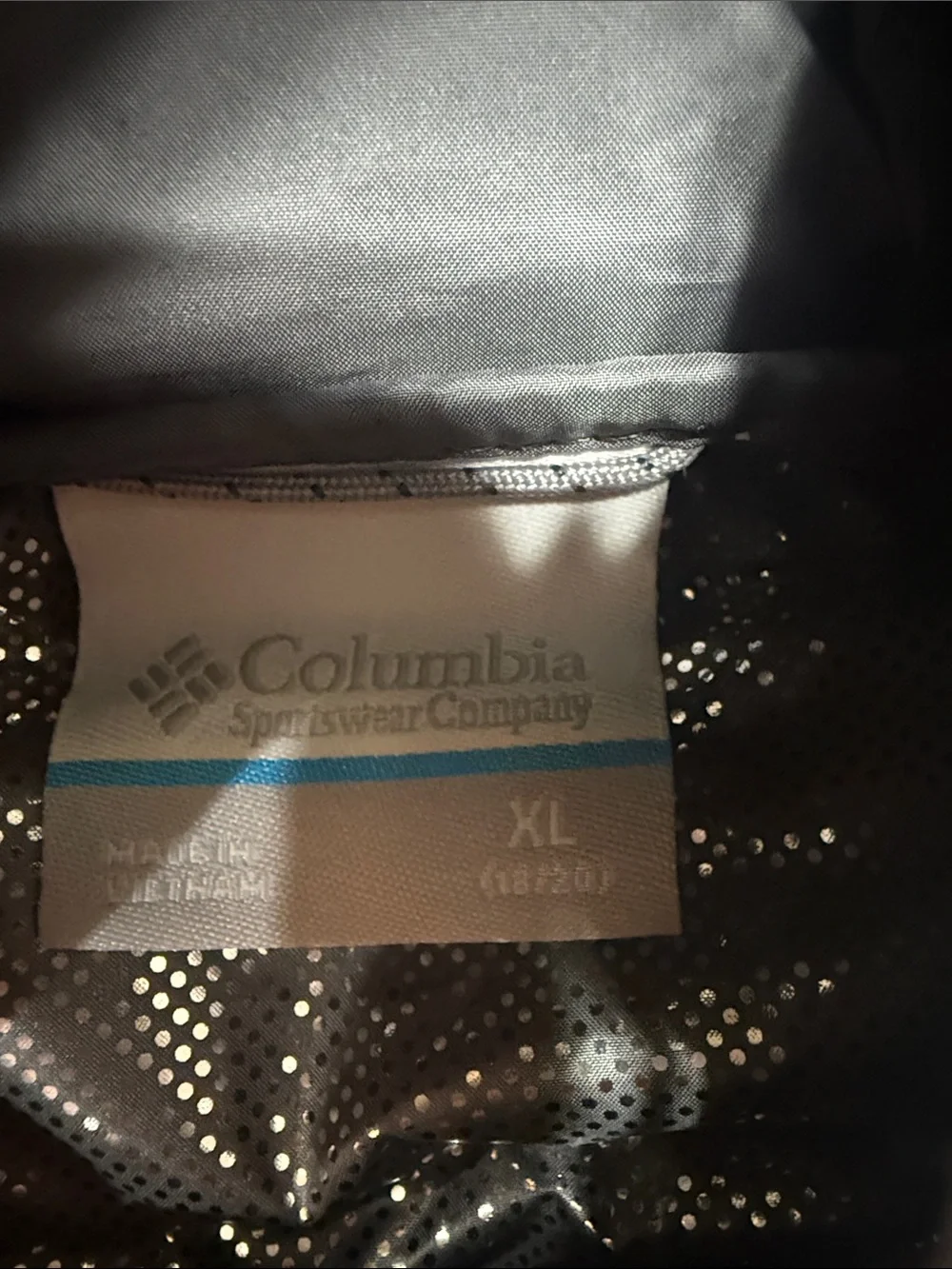 Columbia Boys Black & Gray Two-Tone Packable Puffer Jacket